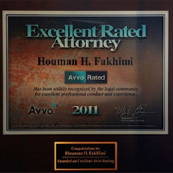 Excellent Rated Attorney 2011